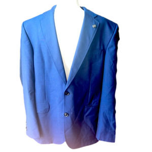 TED Baker Men’s Suit Jacket, Navy NWOT Size 44R